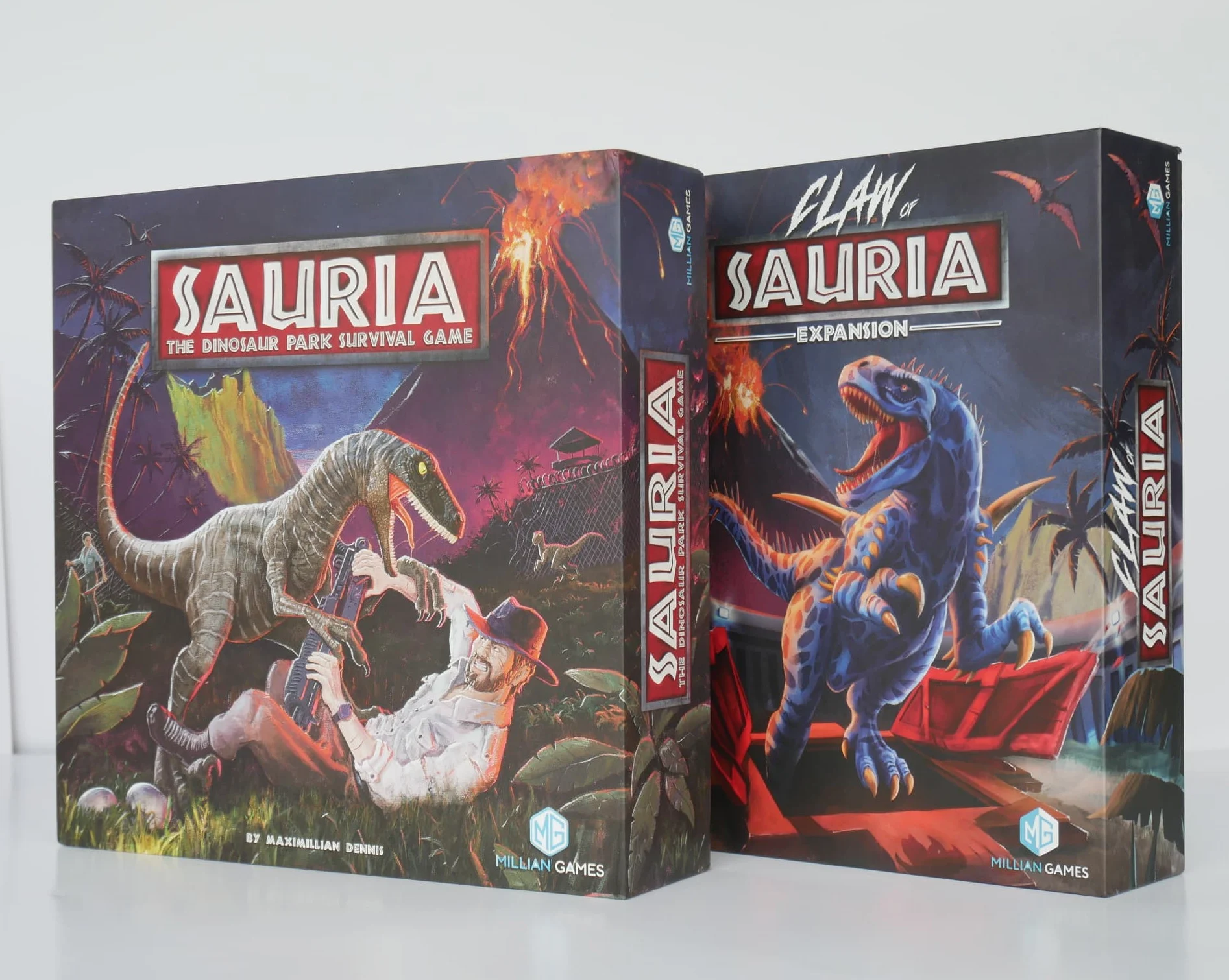 Sauria dinosaur board game